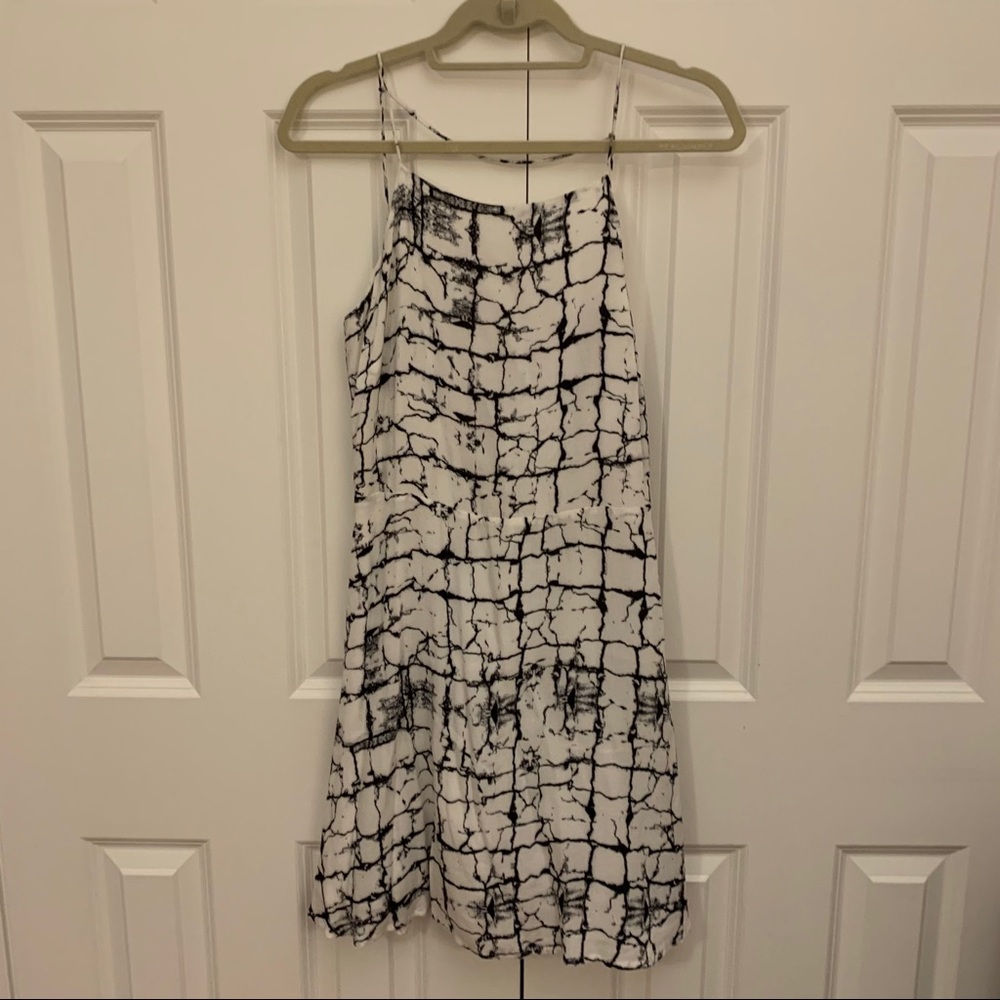 Marble Low Back Dress